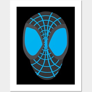 spiderman mask Posters and Art